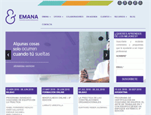 Tablet Screenshot of emanaformacion.net